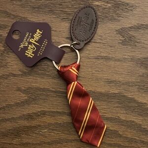 Universal Studios, Red and Gold Harry Potter Tie Keychain